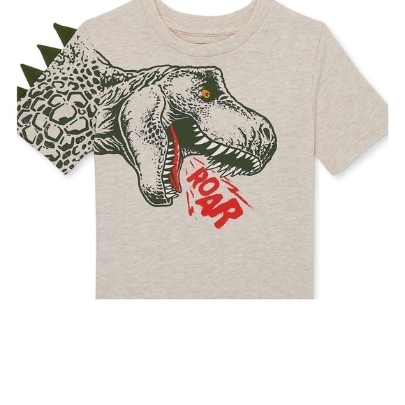 365 Kids from Garanimals Boys Short Sleeve Spike Tee. Size 7 excellent condition - Picture 1 of 9